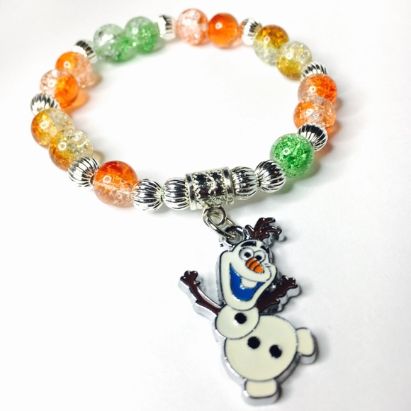 💝NWT Frozen 2 Olaf Girl Bracelet Jewelry Gift - Picture 1 of 3